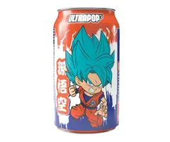 Ultra Pop Drink DragonBall GOKU, StrawBerry Banana Flavour 330ml