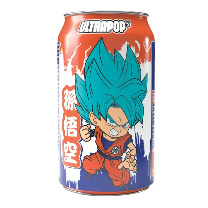 Ultra Pop Drink DragonBall GOKU, StrawBerry Banana Flavour 330ml