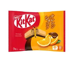 kit kat Chocolate Kit Kat Wafer Bar Mini Chocolate Orange 104,4gr Thailand