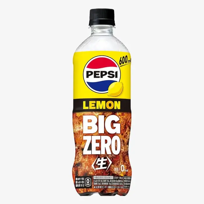 Pepsi Drink Pepsi Pepsi-Cola Lemon BIG 600ml Japan