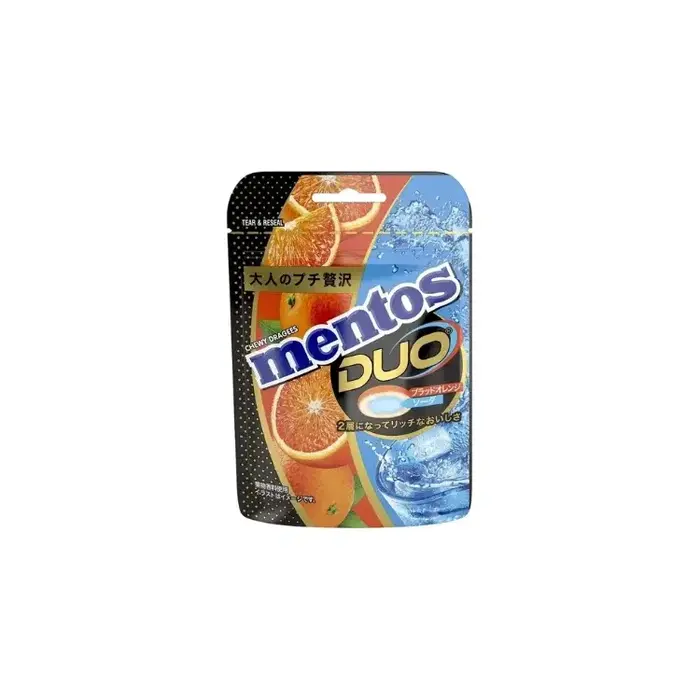 Mentos Candy Mentos Blood Orange & Soda Duo 45gr Japan