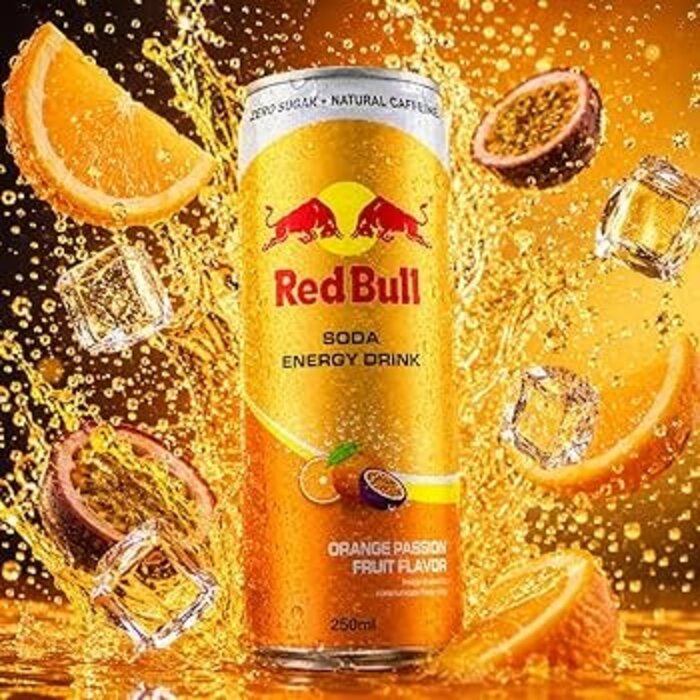 Red Bull Drink Red Bull Orange & Passion Fruit 250ml Thailand