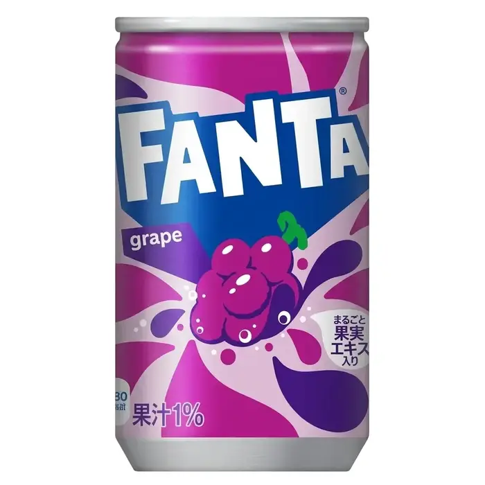 Fanta Drink Fanta Grape 160ml Japan