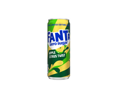 Fanta Drink Fanta Apple Citrus Twist Zero Sugar Limited Edition 330ml