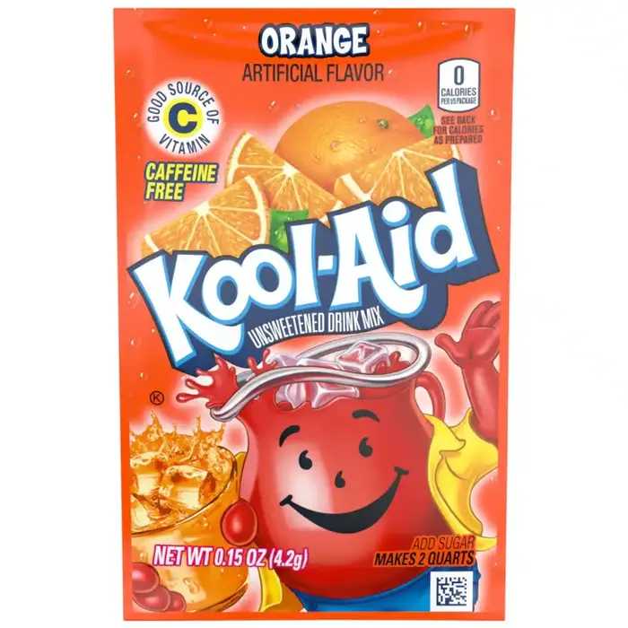 Kool-Aid Drink Kool-Aid Mix, Orange 4,2gr