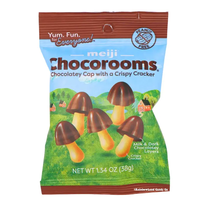 meiji Cookies ChocoRooms Chocolate 38gr
