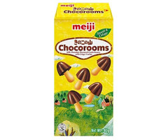 meiji Cookies ChocoRooms Chocolate 40gr