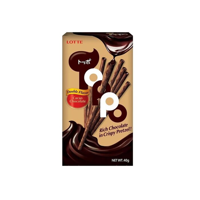 Lotte Cookies Toppo Chocolate 40gr