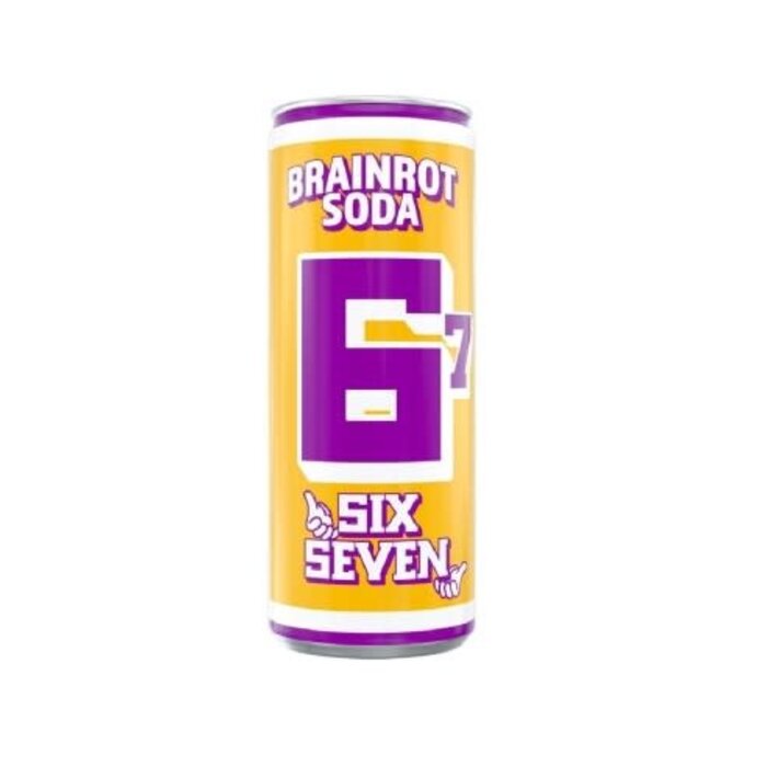 Drink BrainRot, Six Seven Yellow 250ml Sweden
