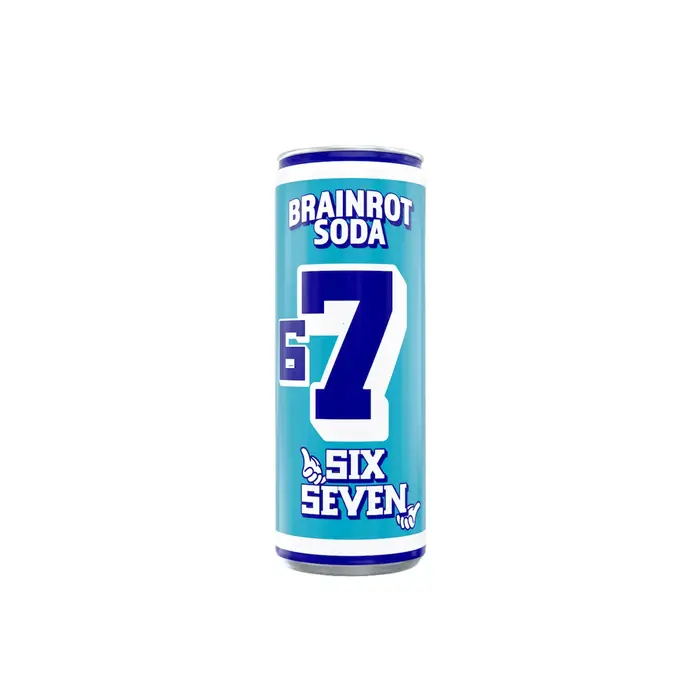 Drink BrainRot, Six Seven Blue 250ml Sweden