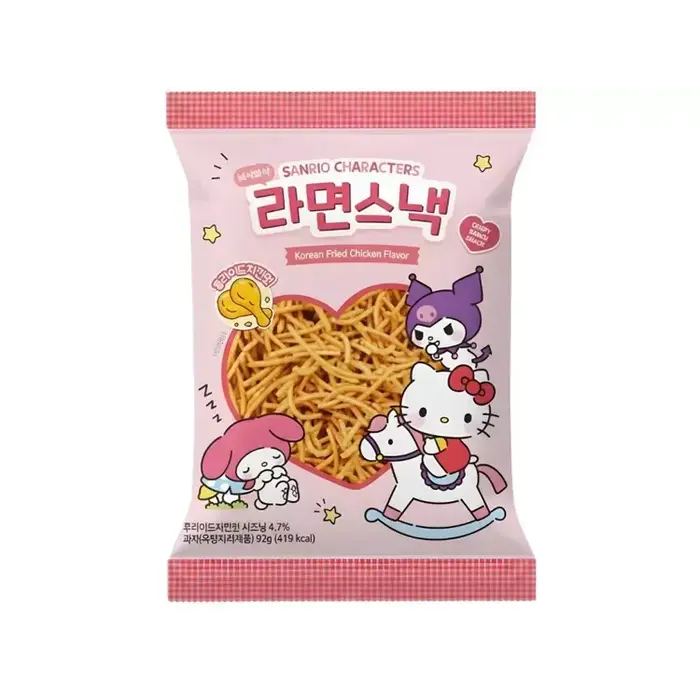 Sanrio Chips SanRio Fried Chicken Flavor Noodle Chip 92gr Korea