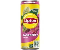 Lipton Drink Lipton RaspBerry Ice Tea, Sparkling 250ml