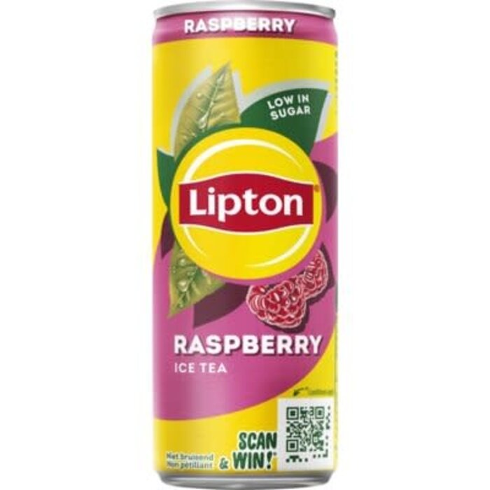Lipton Drink Lipton RaspBerry Ice Tea, Sparkling 250ml