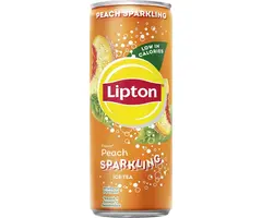 Lipton Drink Lipton Peach Ice Tea, Sparkling 250ml