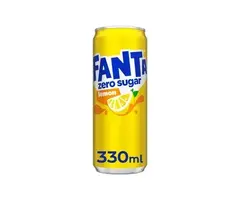 Coca-Cola Drink Fanta Lemon Zero Sugar 330ml