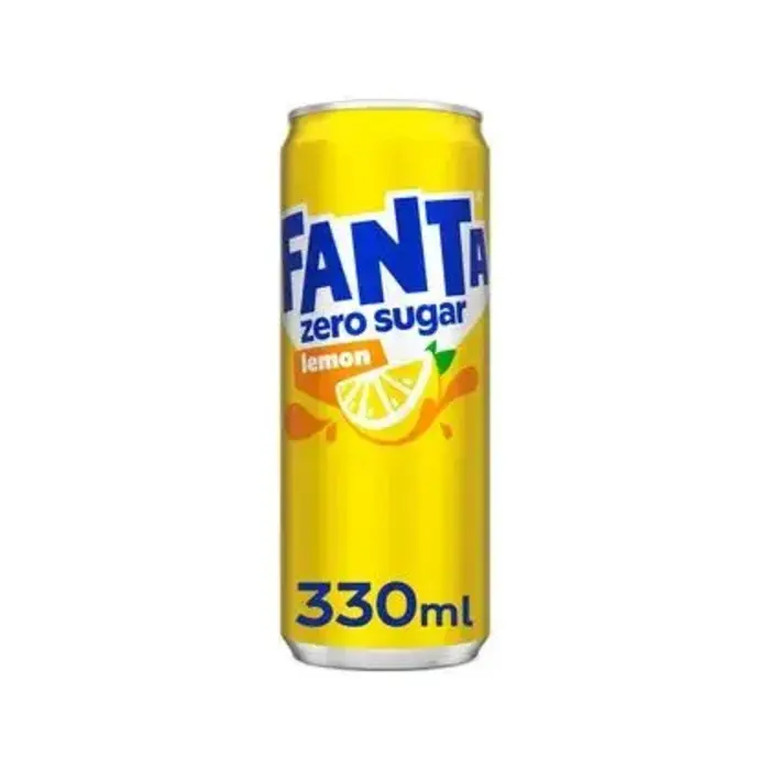 Coca-Cola Drink Fanta Lemon Zero Sugar 330ml