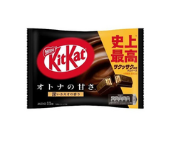 Cookies Kit Kat Mini Black Chocolate 113gr Japan