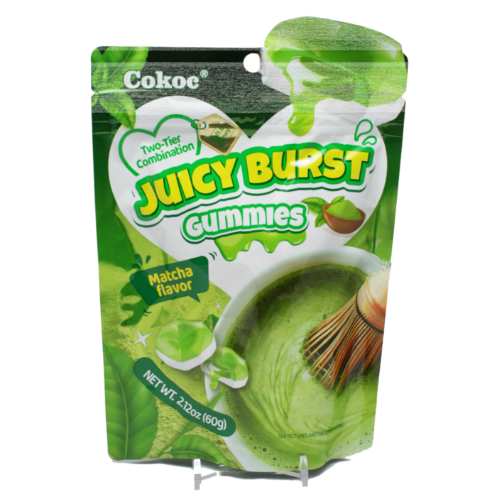 Cokoc Candy Cokoc Double Layer Filled Gummies Matcha 60gr China