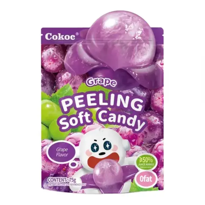 Cokoc Candy Cokoc Filled Gummies Grape FI 60gr China