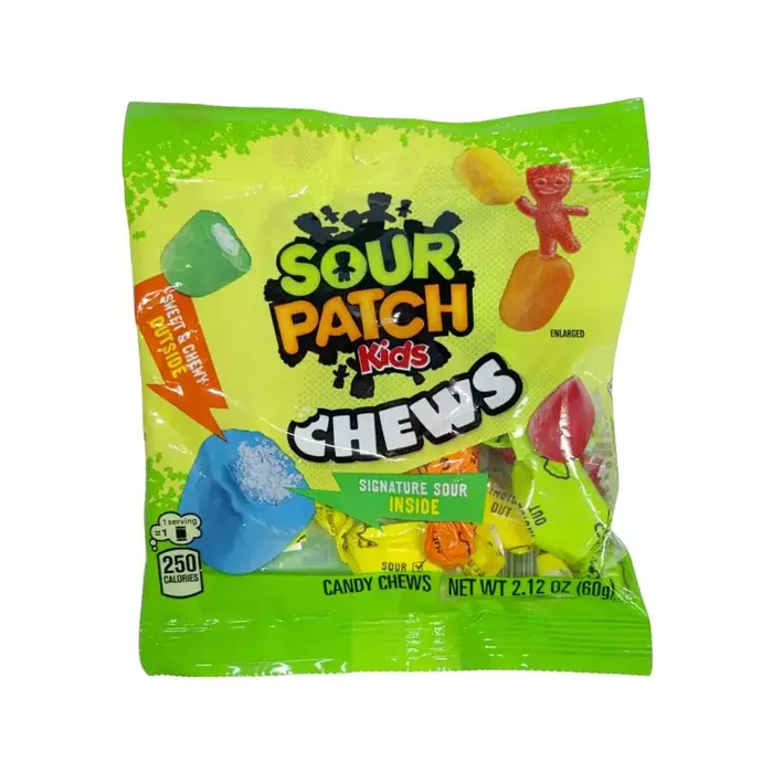 Sour Patch Kids Candy Sour Patch Kids Chews 60gr