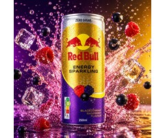 Red Bull Drink Red Bull BlackCurrant RaspBerry Flavour 250ml Thailand