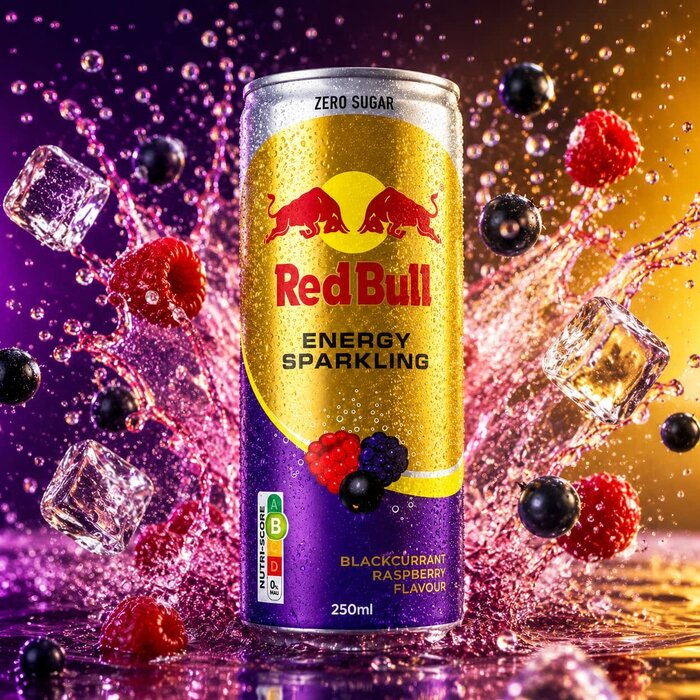 Red Bull Drink Red Bull BlackCurrant RaspBerry Flavour 250ml Thailand