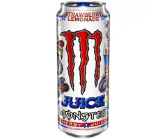 Monster Monster Ultra Red White & Blue Razz 473ml Zero Sugar, USA Limited