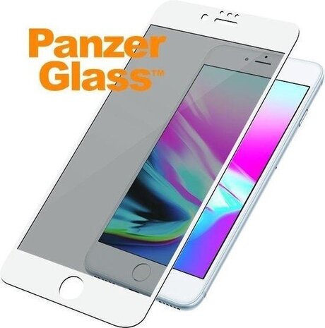 PanzerGlass PanzerGlass Apple iPhone 6/6S/7/8 White Case Friendly
