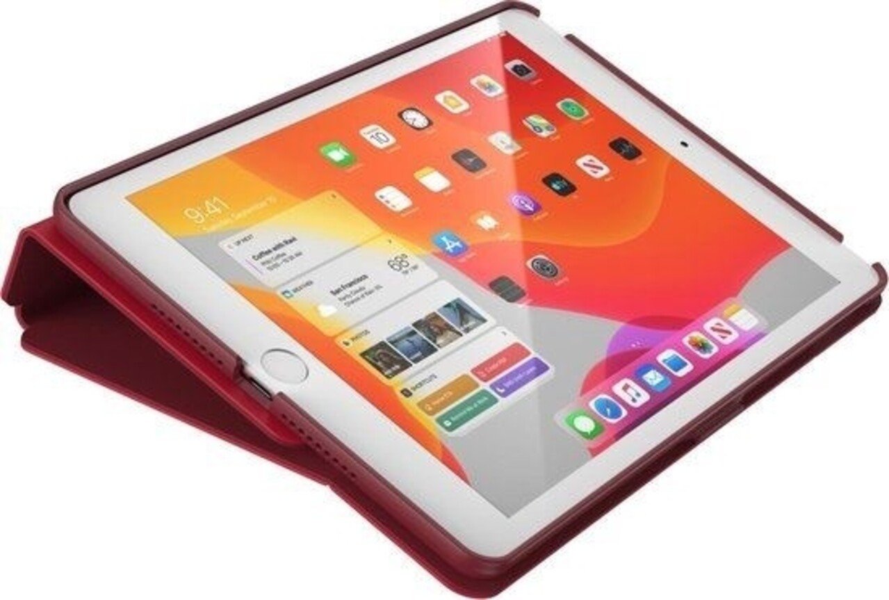 Speck Speck Balance Folio Case Apple iPad 10.2 (2019) Dark Poppy Red