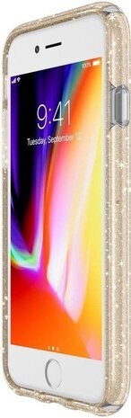 Speck Speck Presidio Clear Glitter Apple iPhone 6/6S/7/8 Gold/Clear