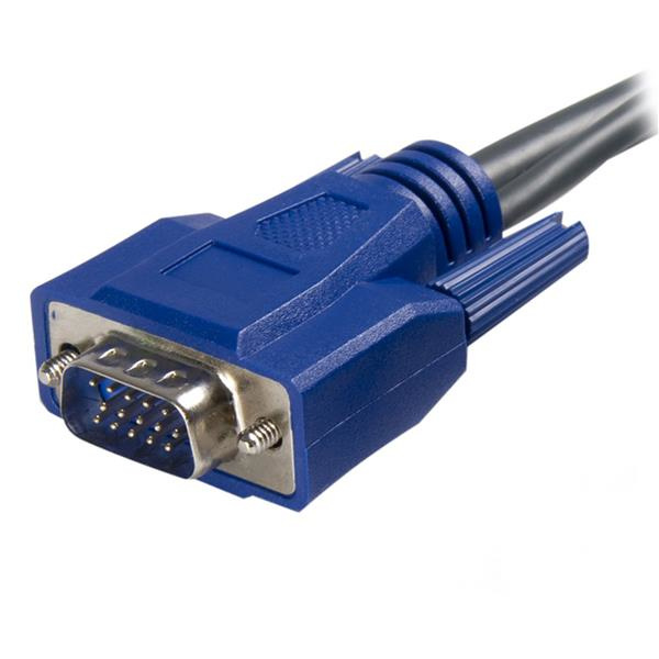 6 ft Ultra-Thin USB VGA 2-in-1 KVM Cable thumbnail