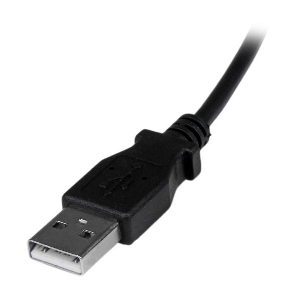 2m USB to Down Angle Micro USB Cable thumbnail