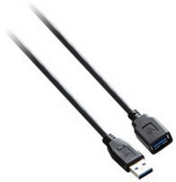 USB 3.2 Gen1 A EXT CABLE 3M BLK afbeelding