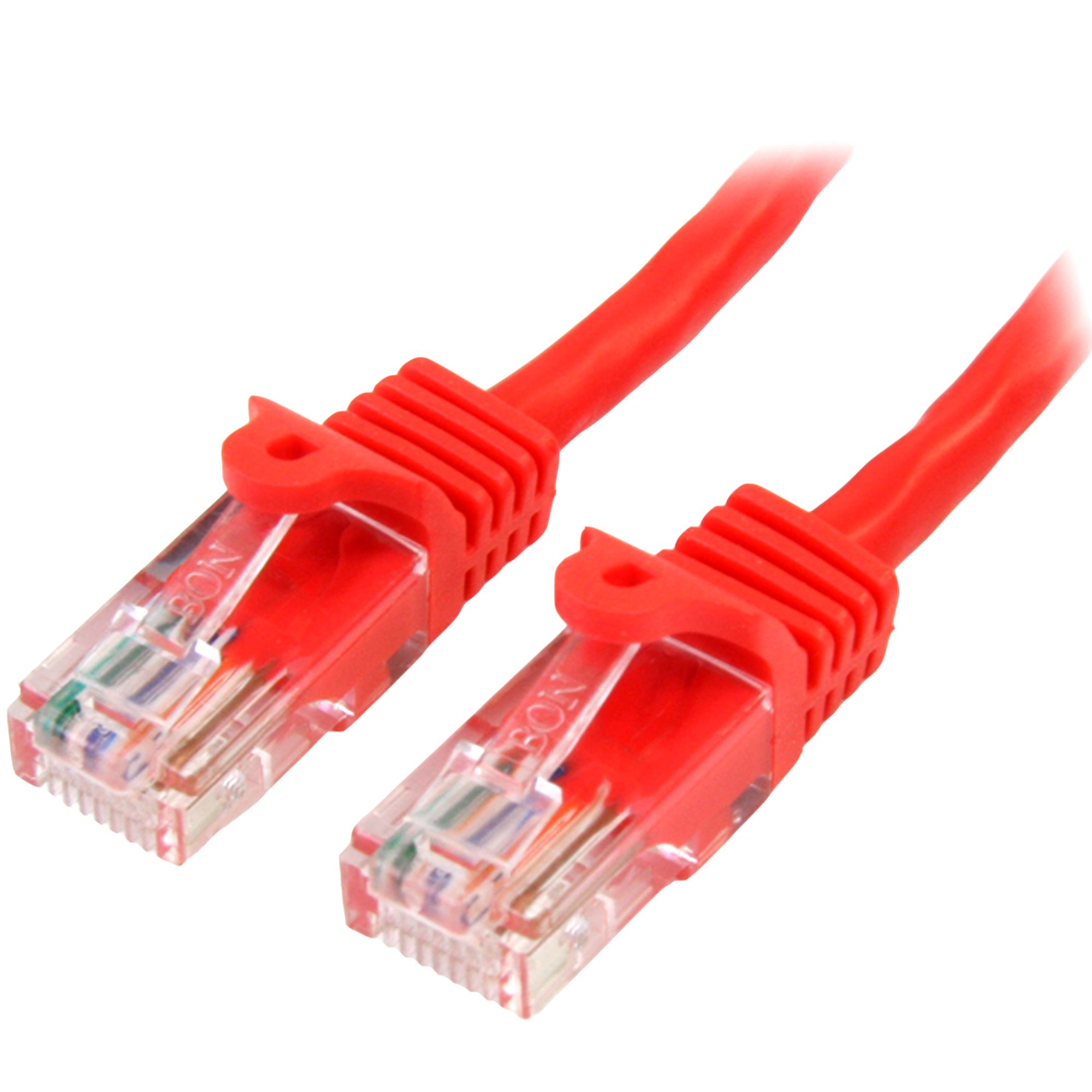 0.5m Red Snagless Cat5e Patch Cable thumbnail