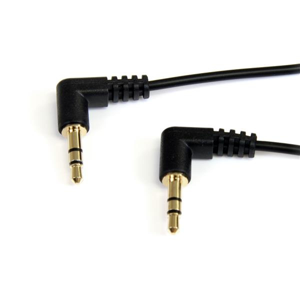 6ft 3.5mm Right Angle Stereo Audio Cable afbeelding