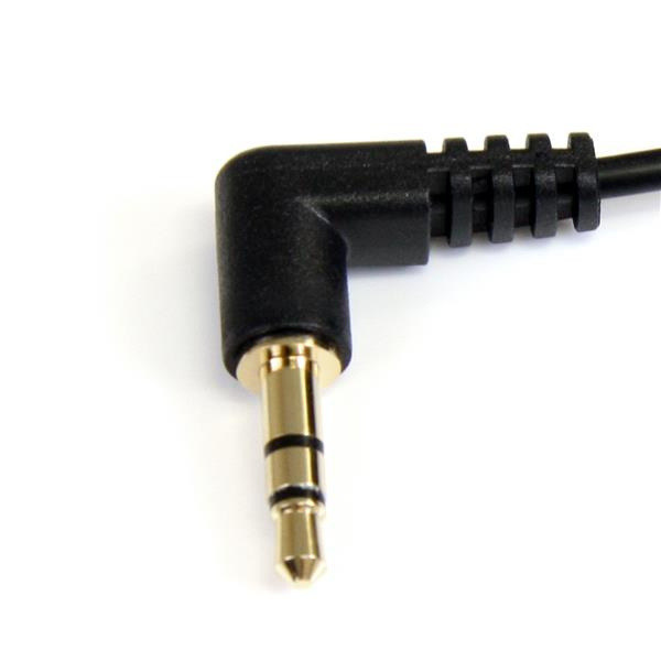 6ft 3.5mm Right Angle Stereo Audio Cable afbeelding