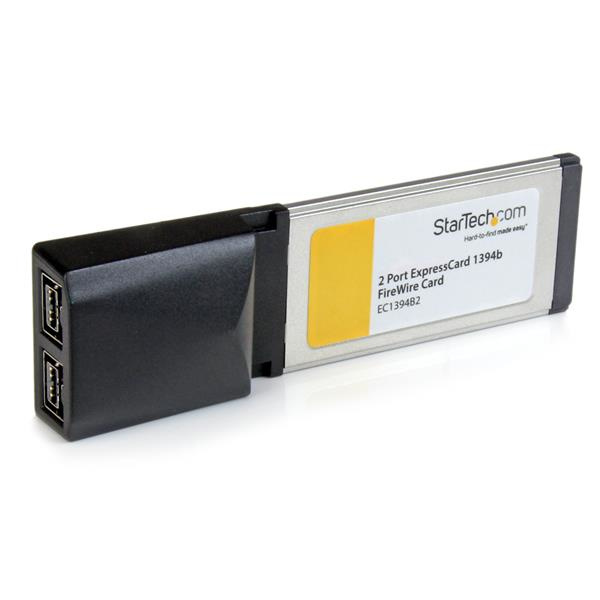 2 Port ExpressCard FireWire Adapter Card thumbnail