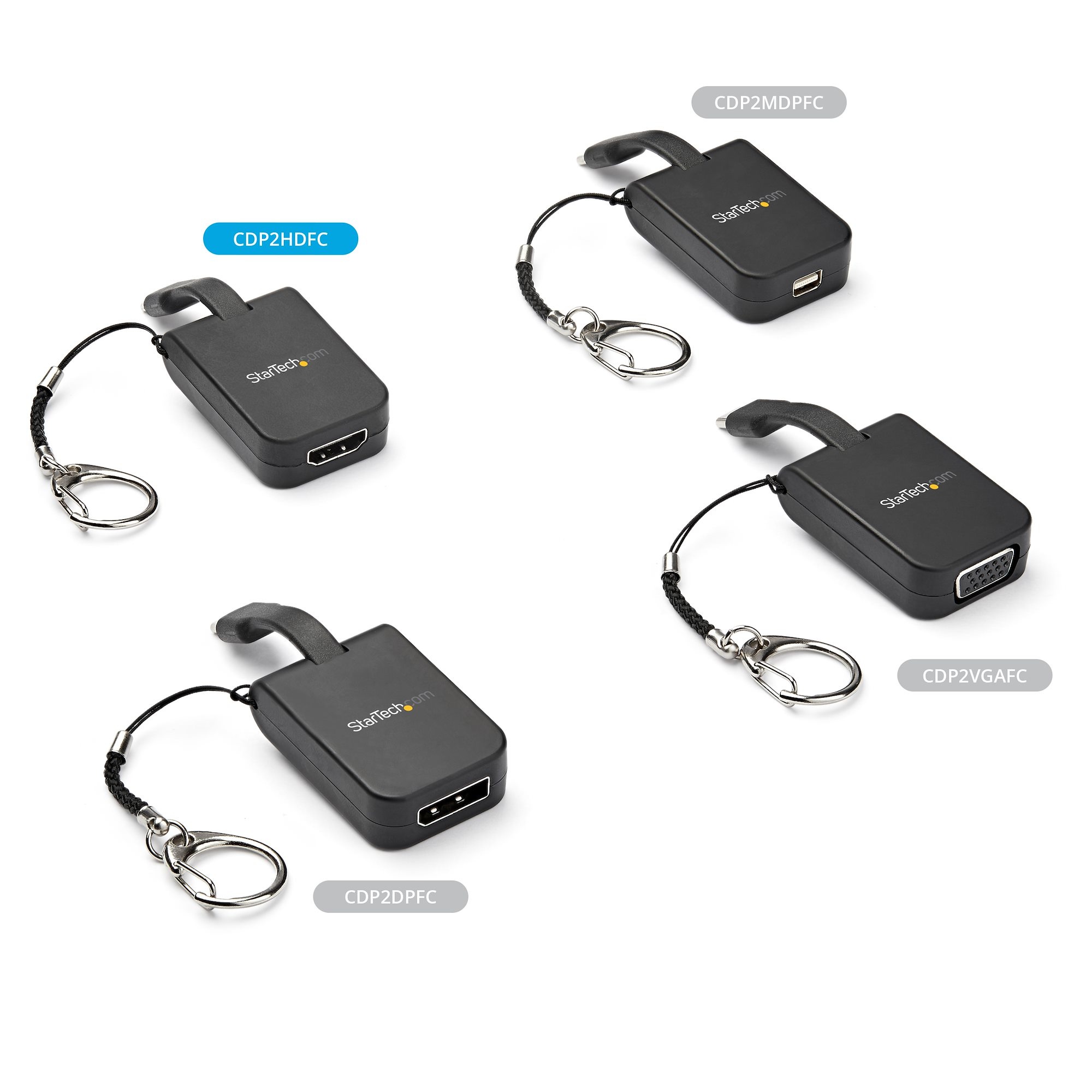 Keychain Adapter - USB C to HDMI - 4K 30 thumbnail