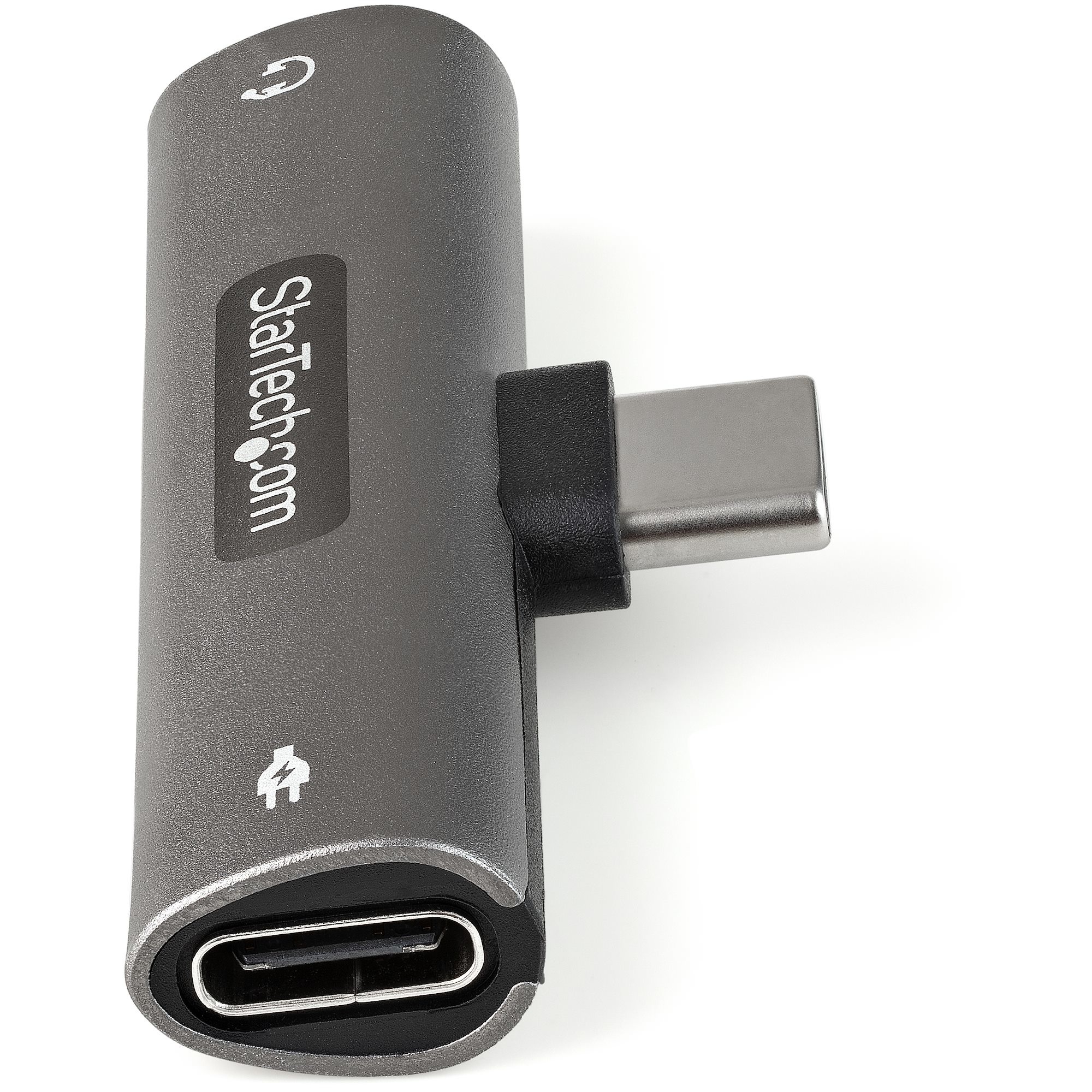 USB C Audio Charge Adapter 3.5mm Jack/PD afbeelding