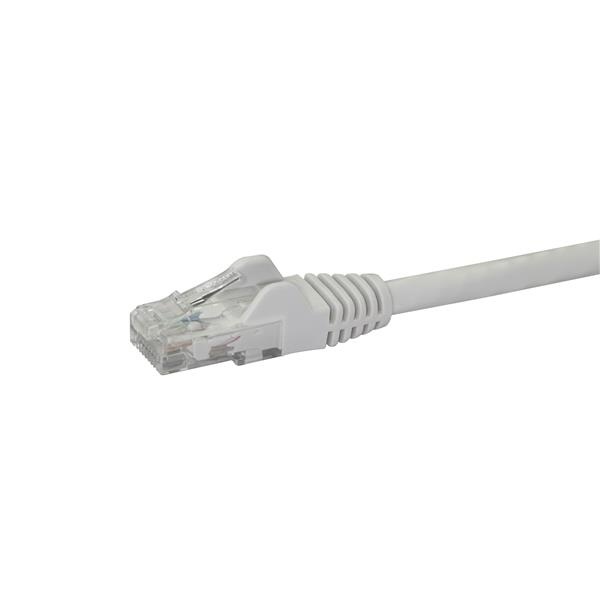 10m White Snagless UTP Cat6 Patch Cable afbeelding
