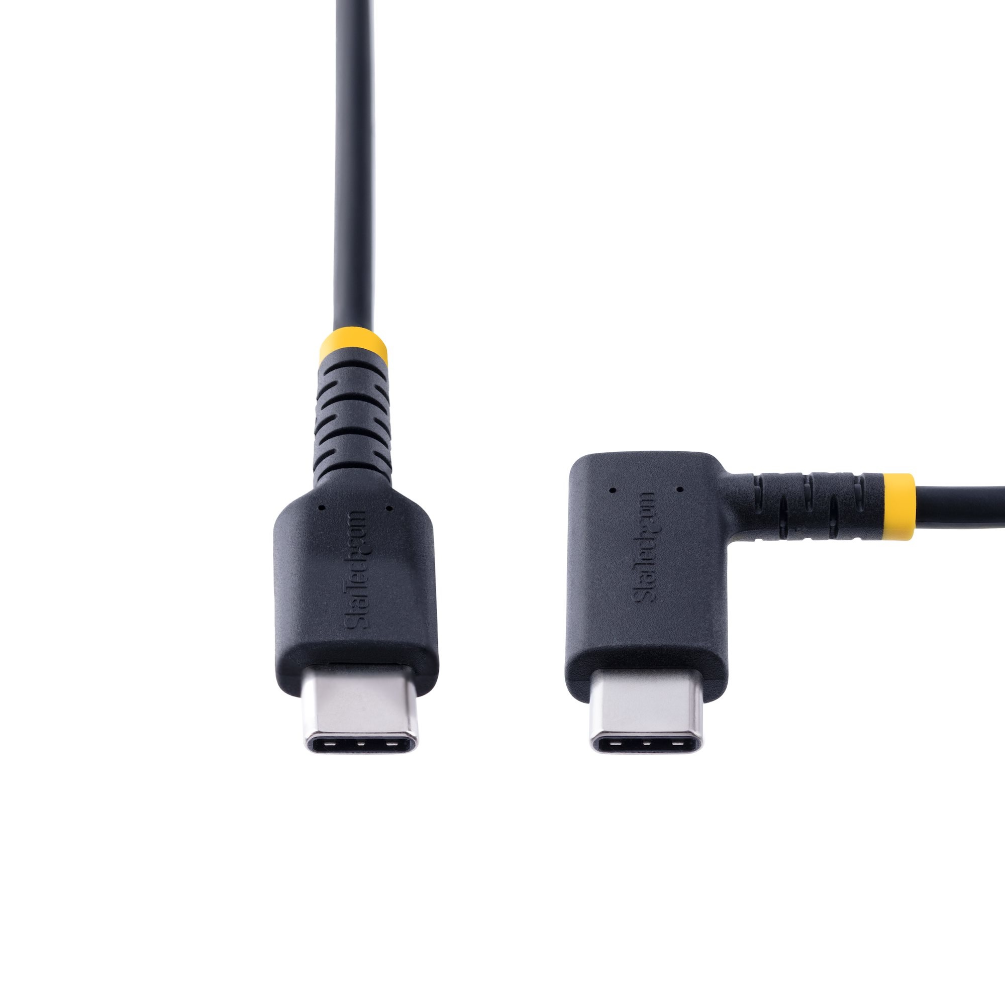 6in USB C Charging Cable Angled 60W PD thumbnail