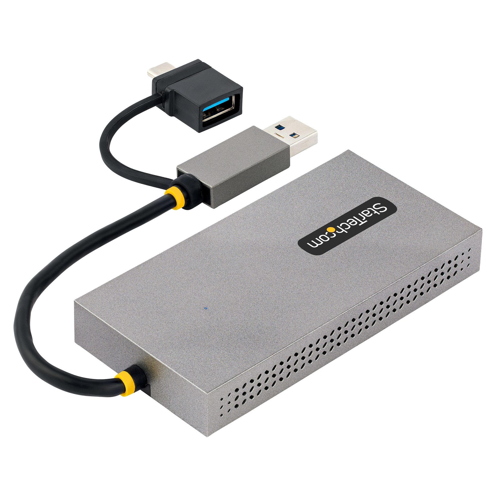 USB to Dual HDMI Adapter 4K30Hz + 1080p thumbnail