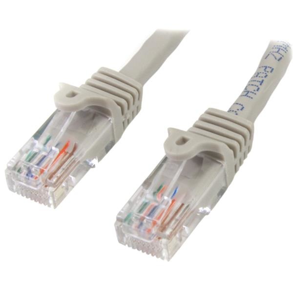7m Gray Snagless Cat5e Patch Cable thumbnail
