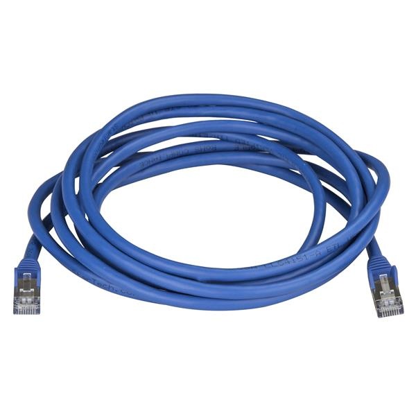 3m Blue Cat6a Ethernet Cable - STP afbeelding