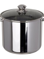Excellent Houseware RVS Soeppan met deksel - 9 liter
