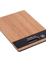 Excellent Houseware Digitale Keukenweegschaal - bamboe
