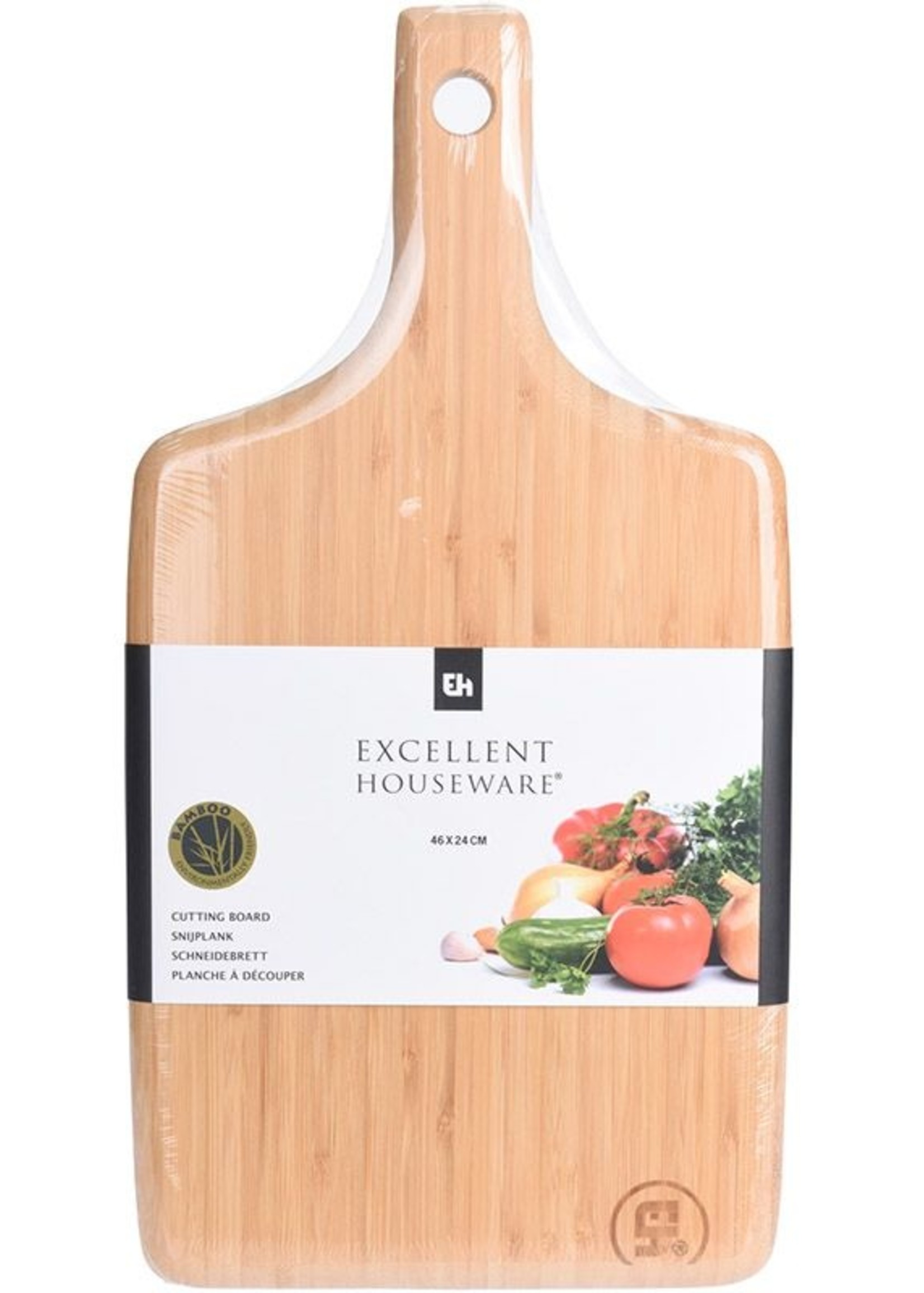 Excellent Houseware Snijplank bamboe - 46x24cm
