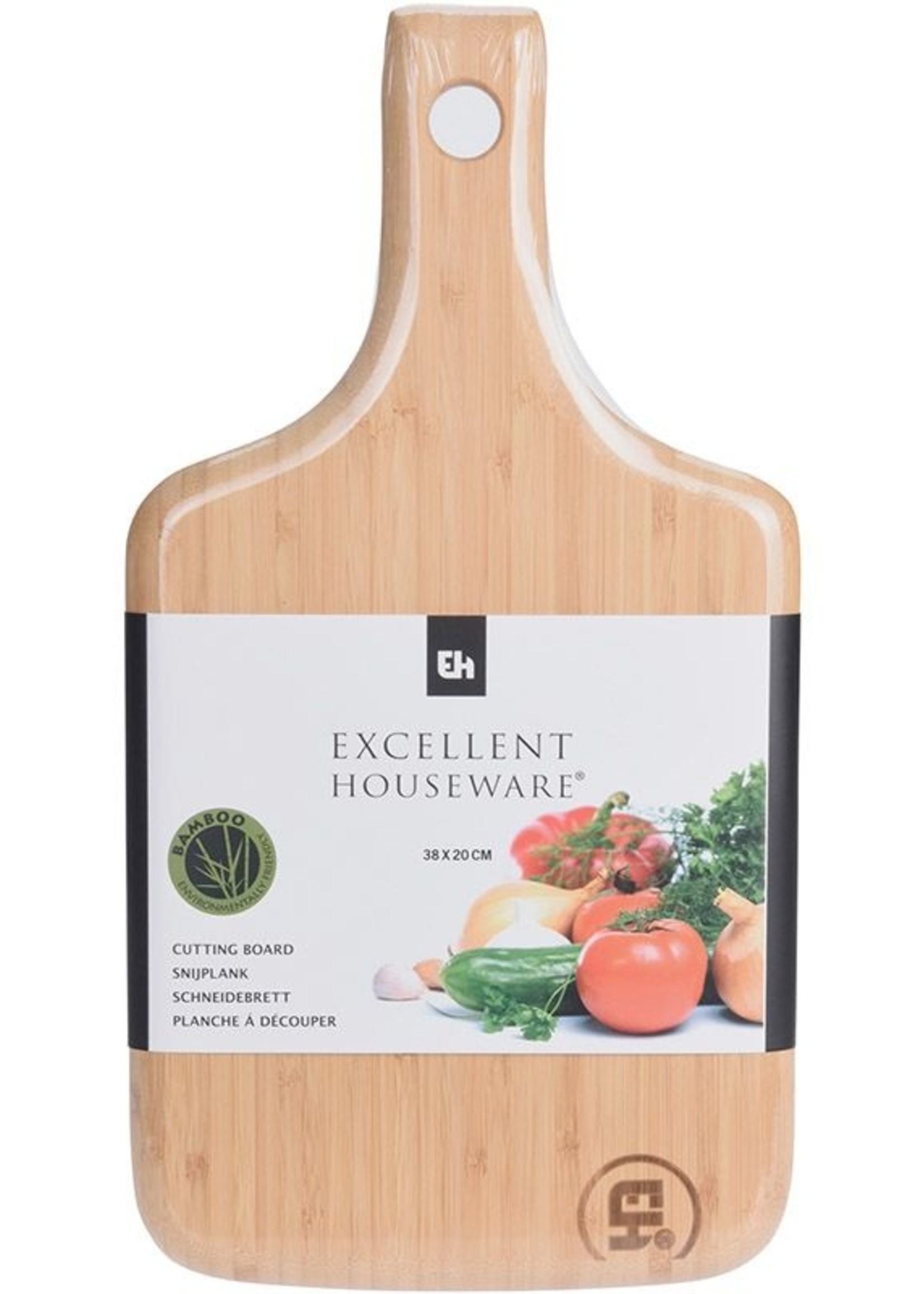 Excellent Houseware Snijplank bamboe - 38x20cm