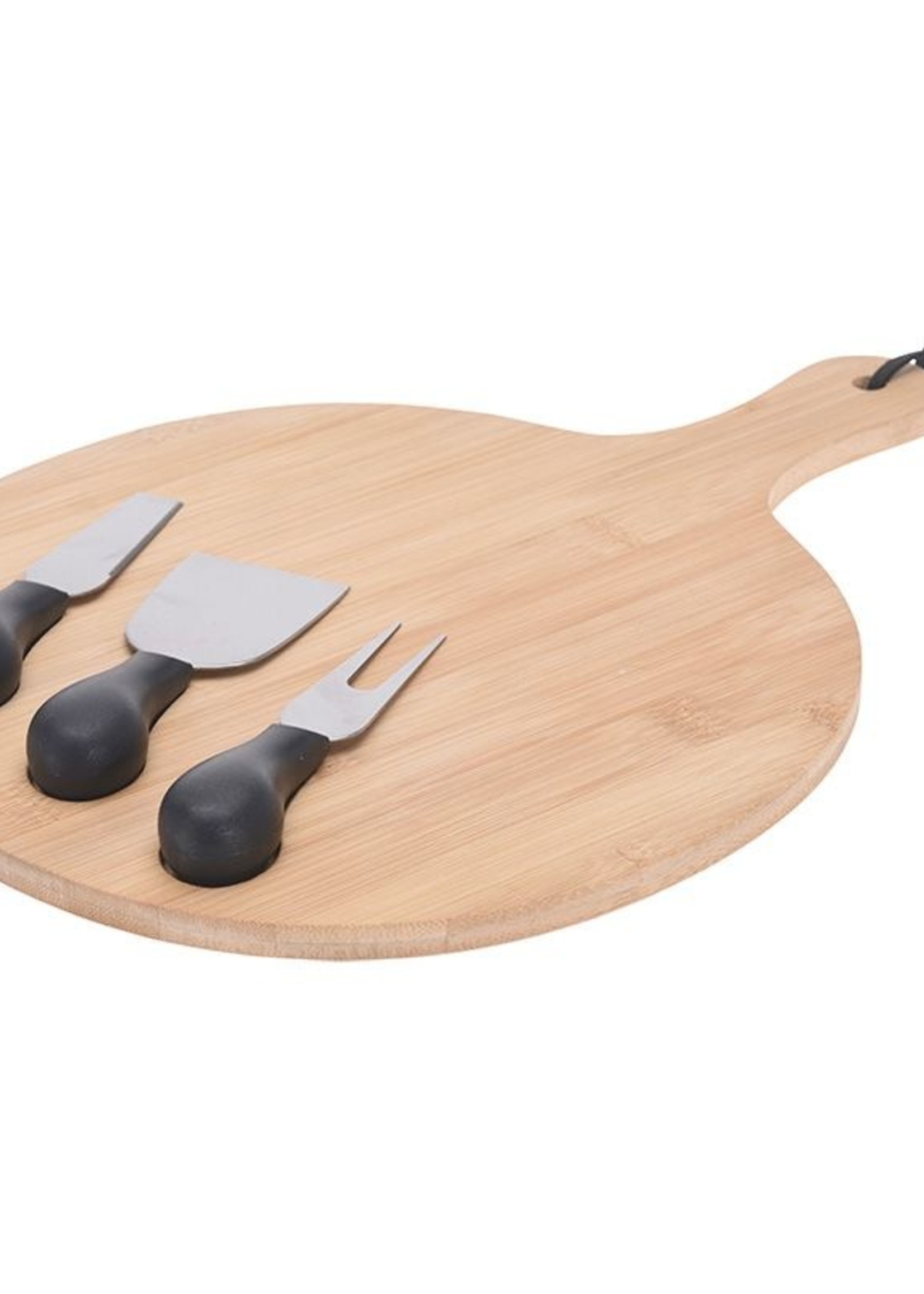 Excellent Houseware Kaasplank met 3 kaasmesjes