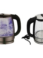 Deski Glazen Waterkoker 1.7L met LED verlichting